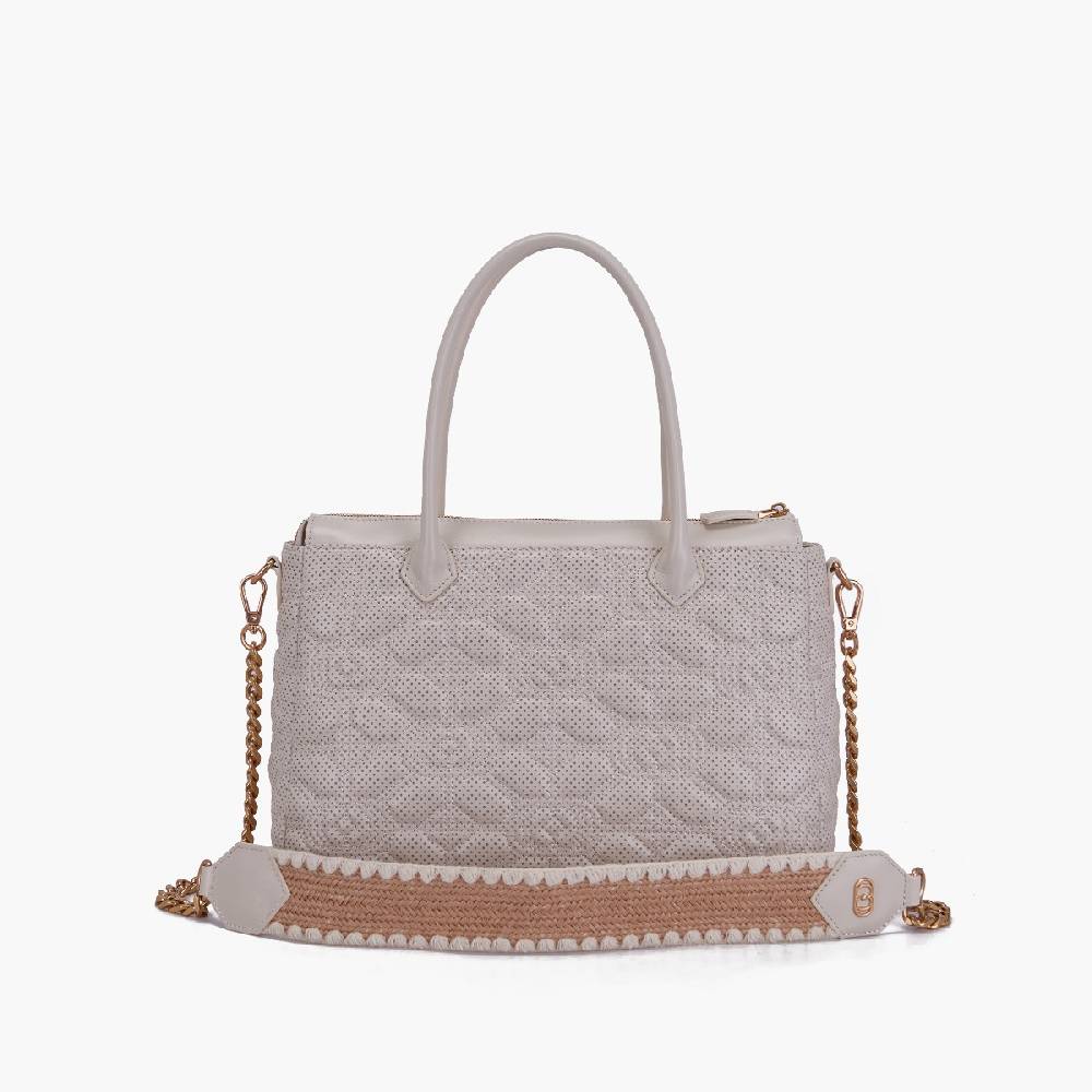 La Carrie BORSA A MANO TOUCHY IVORY Prezzo Ridotto