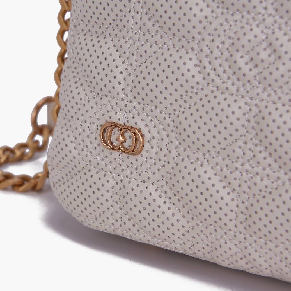 La Carrie BORSA A MANO TOUCHY IVORY Prezzo Ridotto