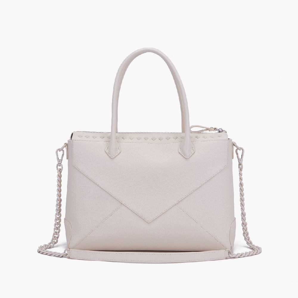 La Carrie BORSA A MANO FRIVOLOUS IVORY Sconto