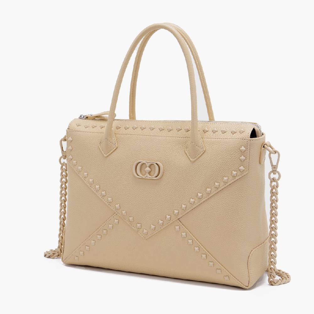 La Carrie BORSA A MANO FRIVOLOUS CAPPUCCINO Offerta