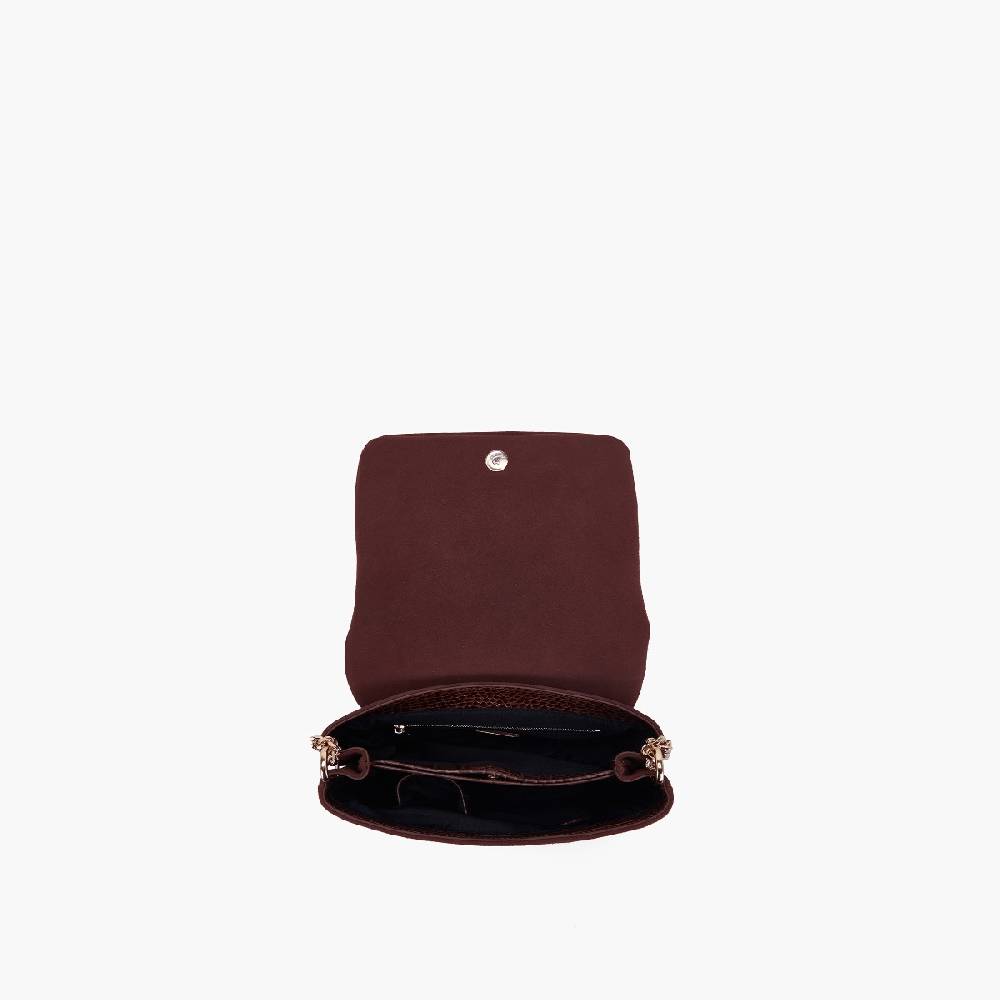 La Carrie BORSA A SPALLA TEMPEST BROWN Outlet