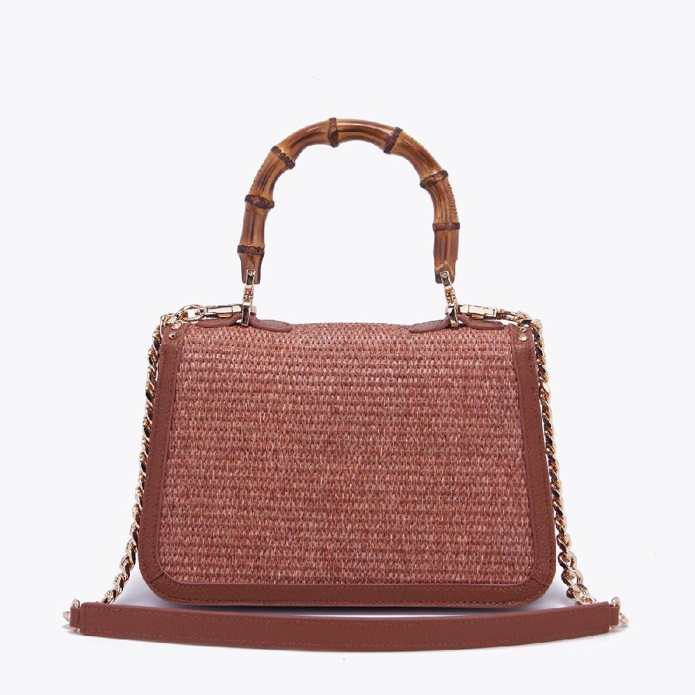 La Carrie BORSA A MANO ROMANTIC BRANDY Saldi