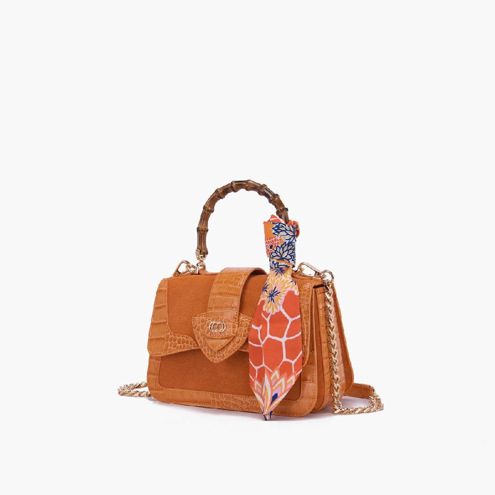 La Carrie BORSA A MANO TEMPEST ARANCIONE Vendita Economica