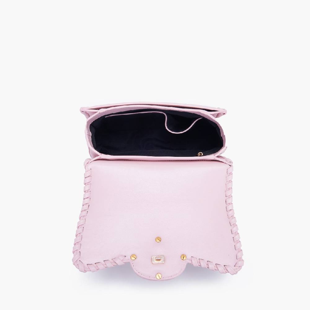 La Carrie BORSA A MANO MONOGRAM ROSA I Più Venduti