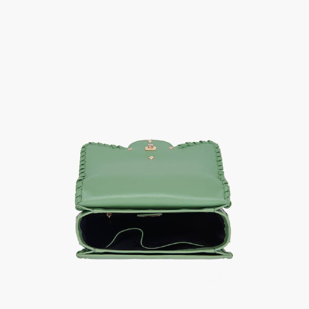 La Carrie BORSA A MANO MONOGRAM PISTACCHIO Vendite Flash