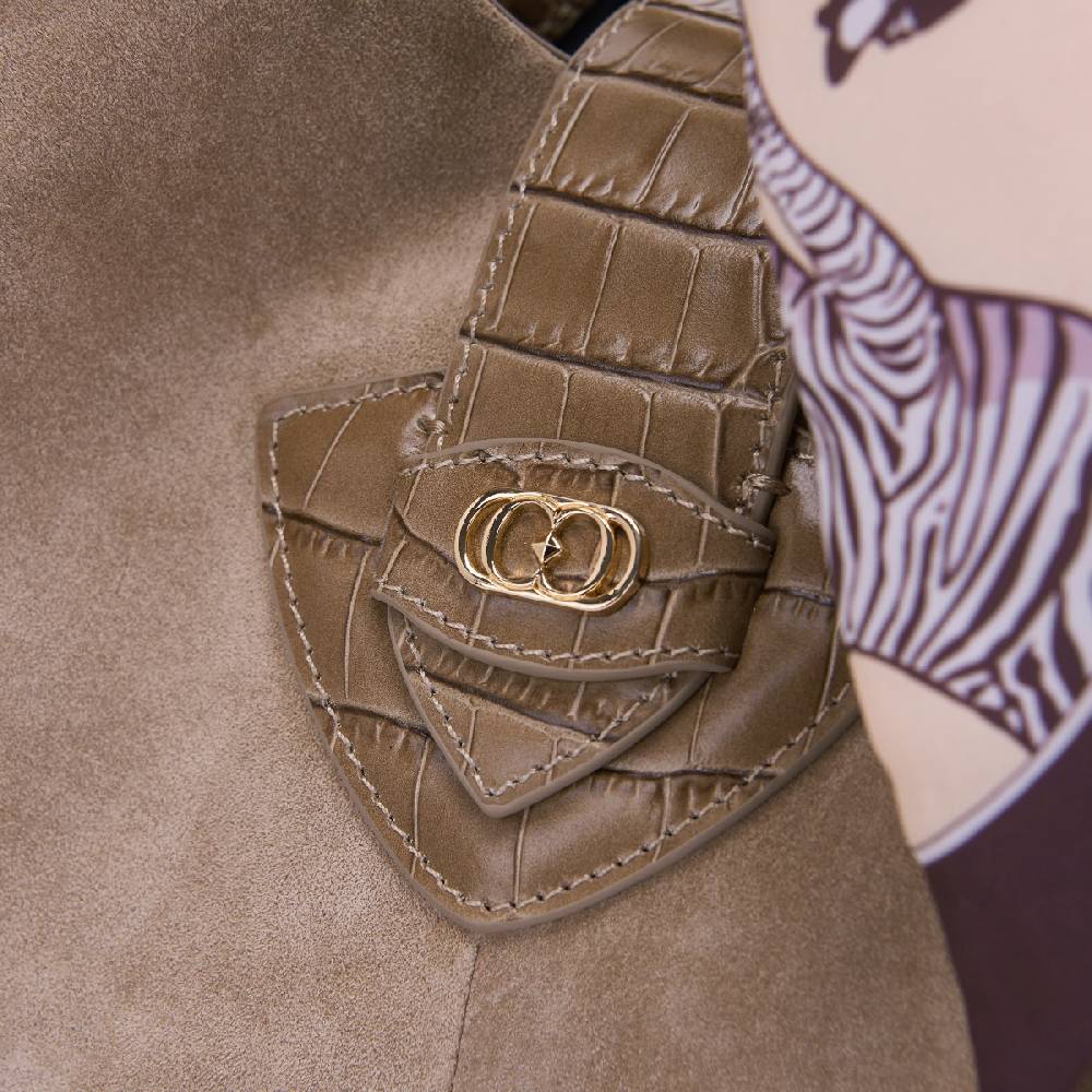 La Carrie BORSA SHOPPING TEMPEST TAUPE Italy