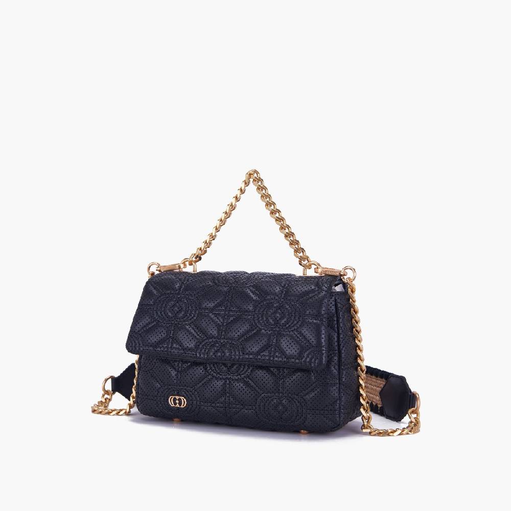 La Carrie BORSA A MANO TOUCHY NERA Affare Del Giorno