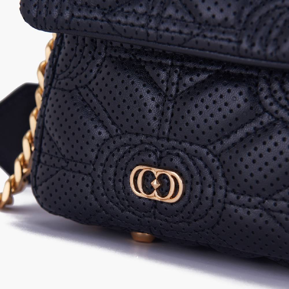 La Carrie BORSA A MANO TOUCHY NERA Affare Del Giorno