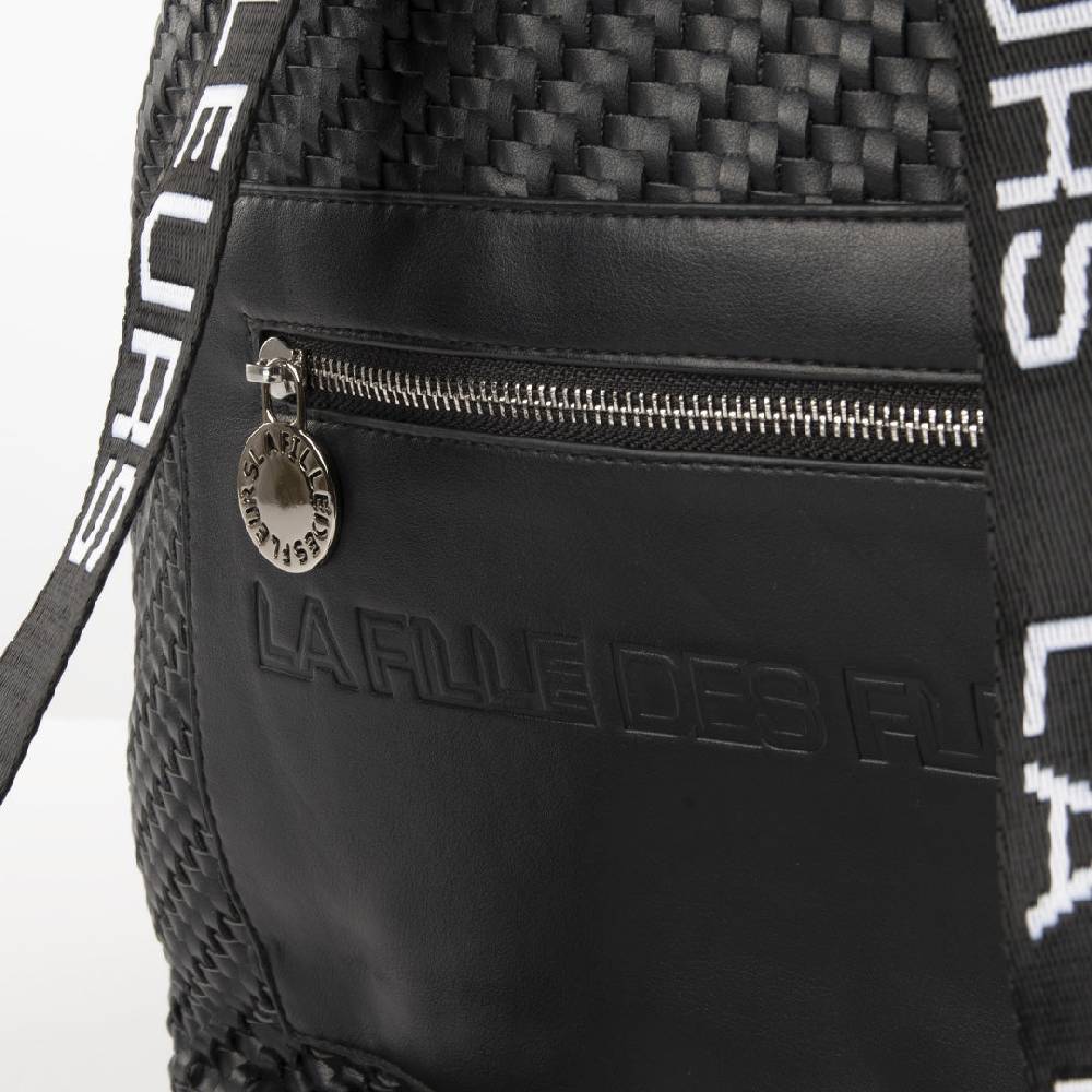 L.Pucci Anita Intrecciato Nero Moda