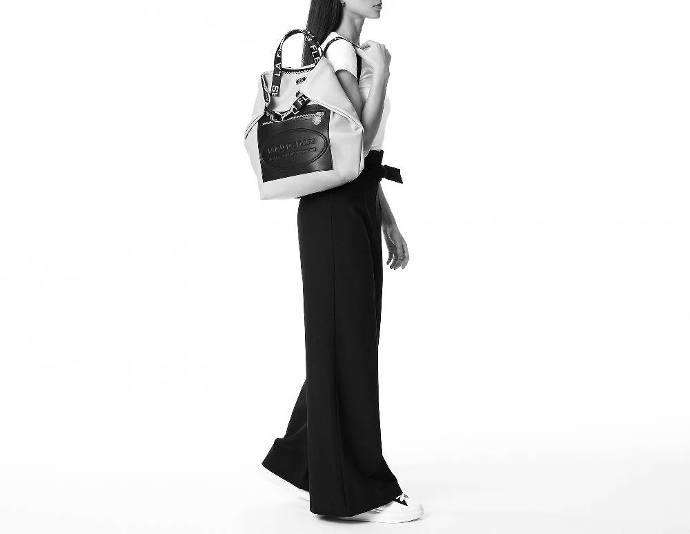 L.Pucci Anita Intrecciato Nero Moda