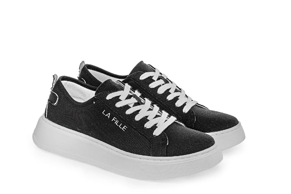 L.Pucci Sneakers P91222C Black Saldi Di Fabbrica