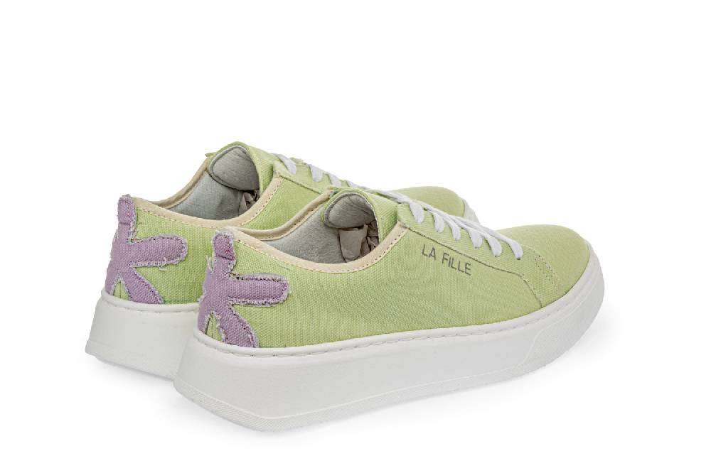 L.Pucci Sneakers P91222C Water Green-Lilac I Più Venduti