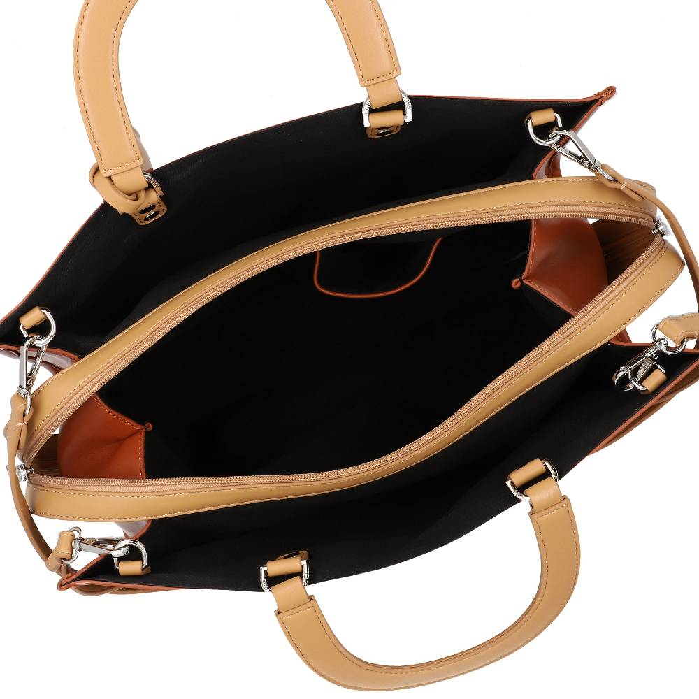 L.Pucci Keira Parisienne Hazelnut Leather Consegna Veloce