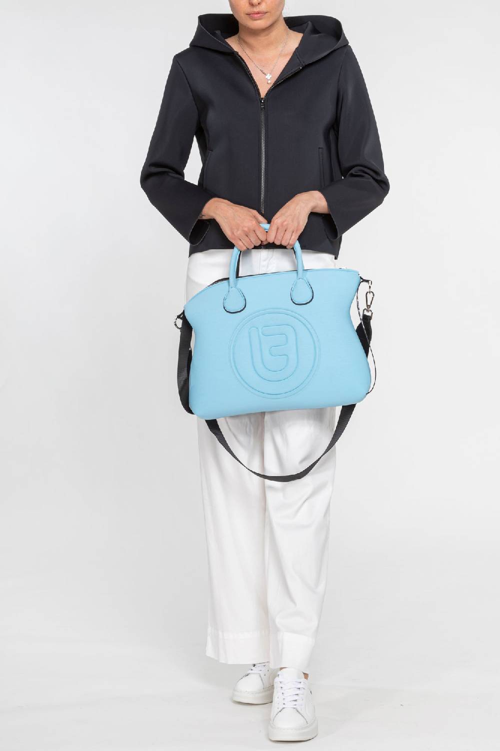 L.Pucci Pescara Tekno Fabric Black - Black Fino Al -60%