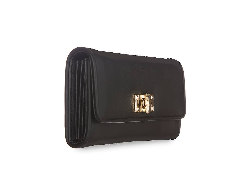 L.Pucci Trendy Black Easter Wallet Sottocosto
