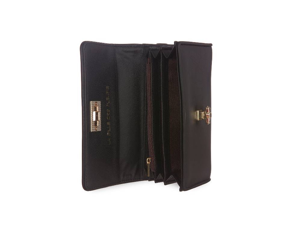 L.Pucci Trendy Black Easter Wallet Sottocosto