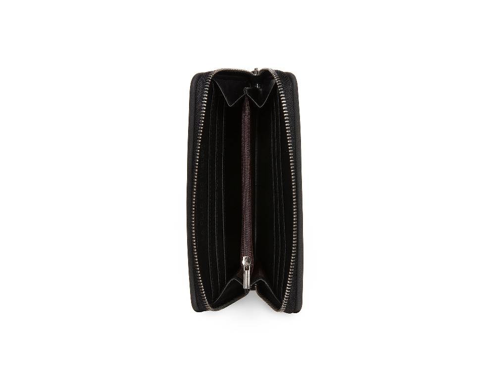 L.Pucci Placida Renna Black Wallet Negozi Online