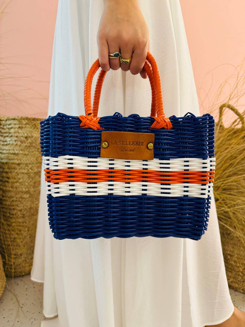 La Sellerie cesta CAPRI piccola Moda