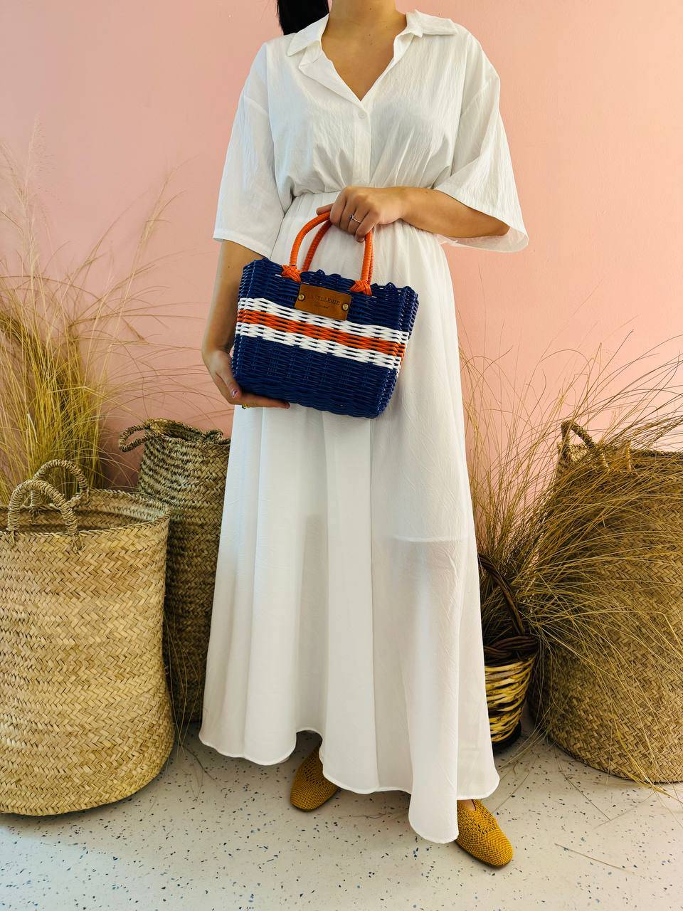 La Sellerie cesta CAPRI piccola Moda