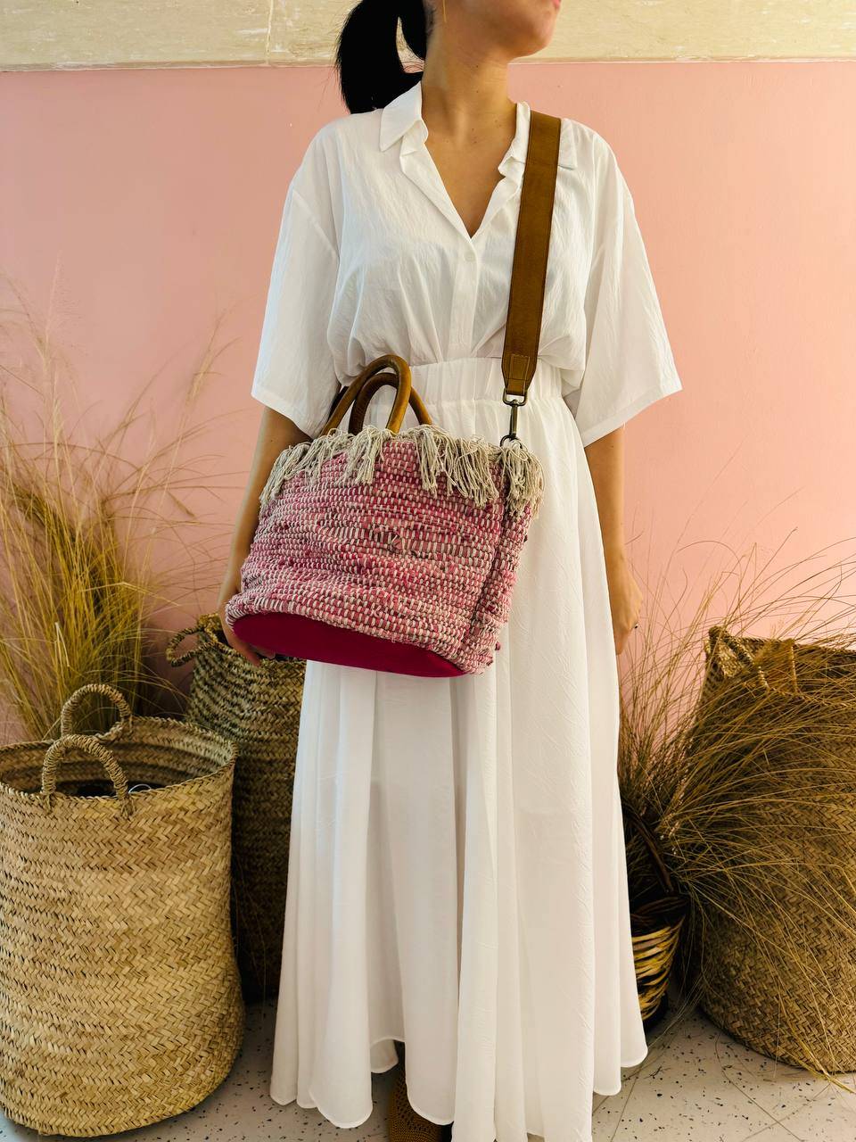 La Sellerie MASSERIA bag fucsia Promozione