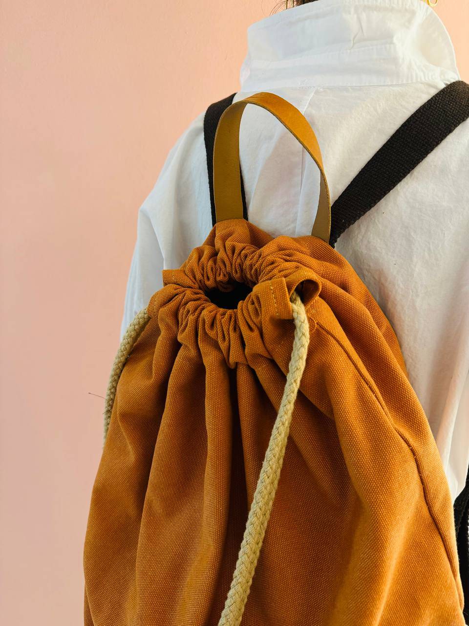 La Sellerie COUNTRY backpack orange Qualità Garantita