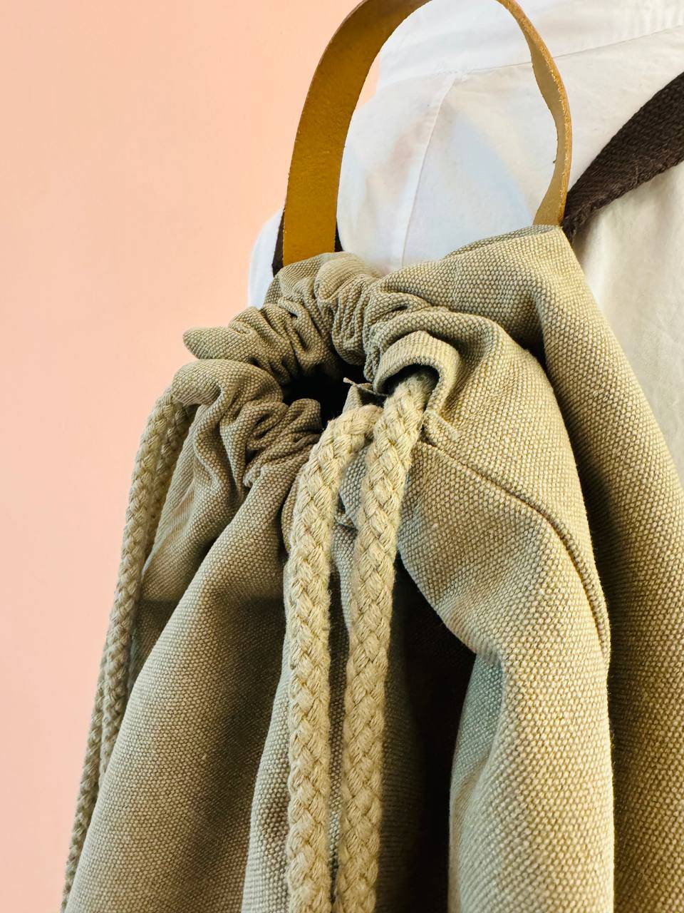 La Sellerie COUNTRY backpack beige Acquista Ora