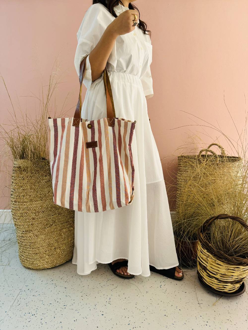 La Sellerie POP BAG Marina rossa Outlet