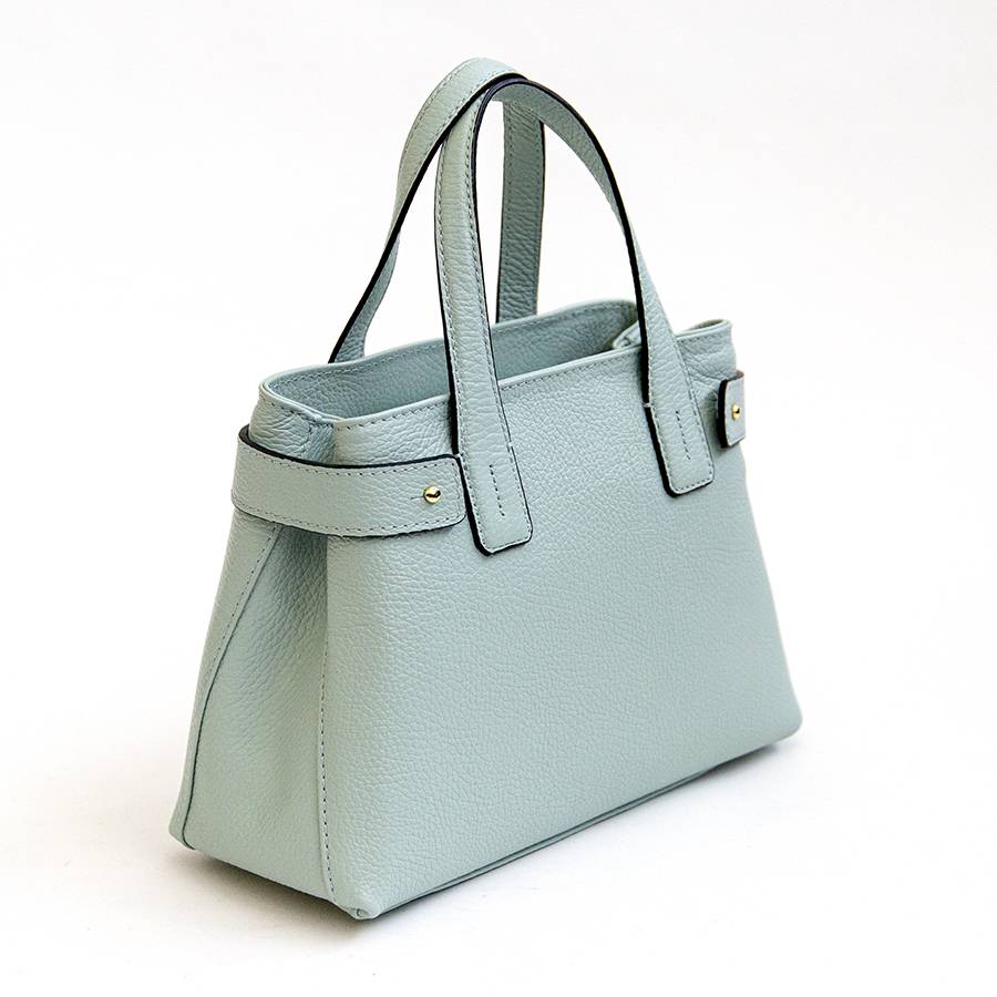 Laura Di Maggio BERRY – Bauletto in pelle menta Negozio