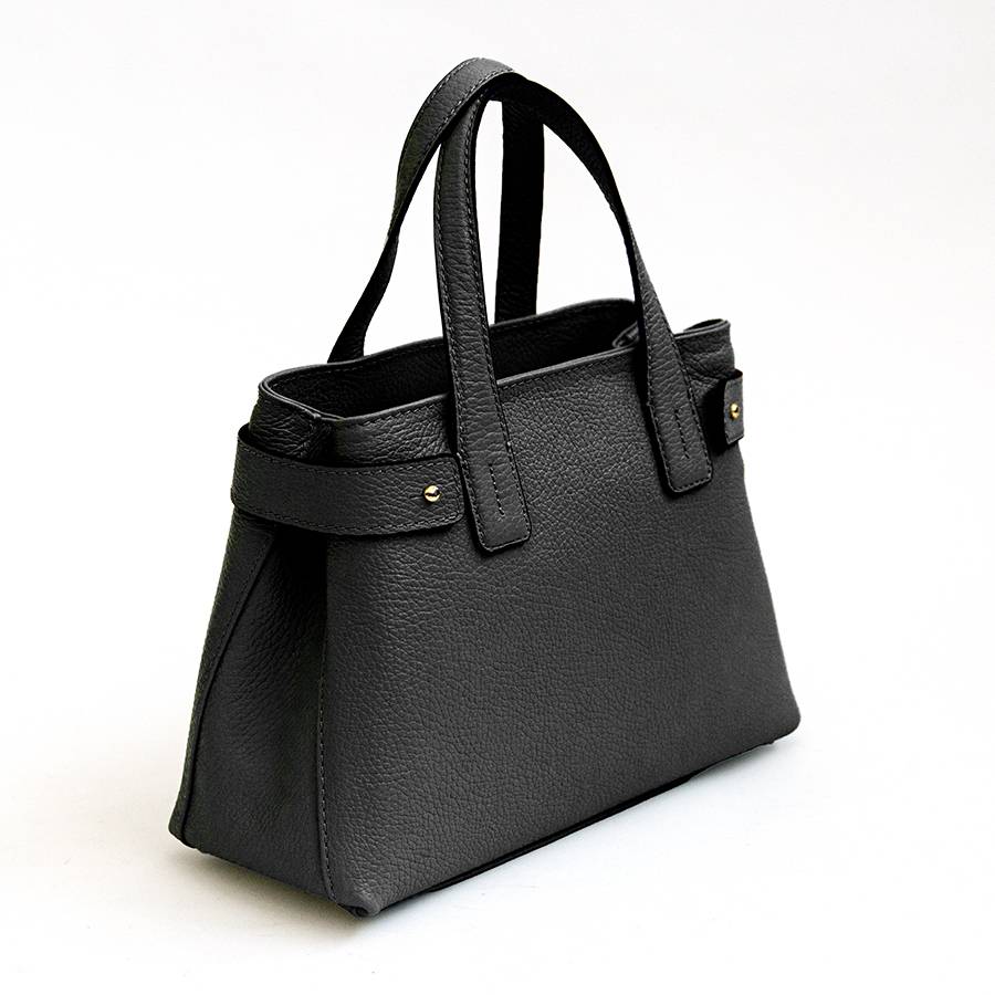 Laura Di Maggio BERRY – Bauletto in pelle nero In Saldo