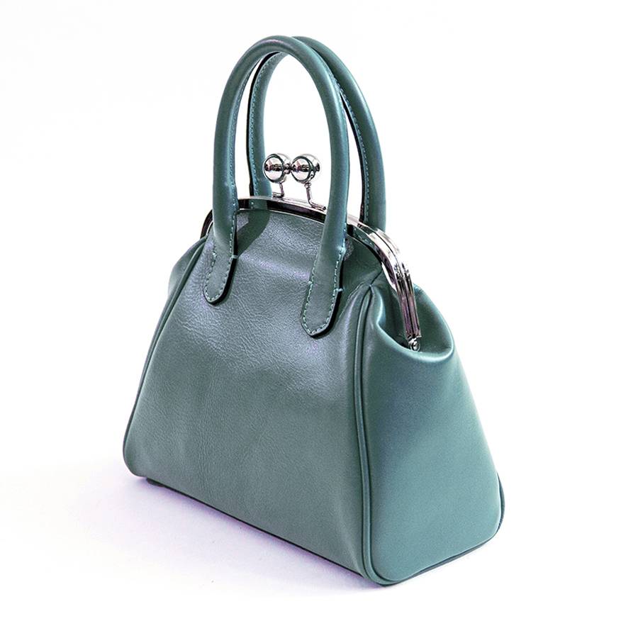 Laura Di Maggio NONNA – Borsa a clutch in nappa avio Vendite Flash