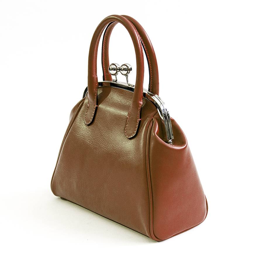 Laura Di Maggio NONNA – Borsa a clutch in nappa cuoio Negozio
