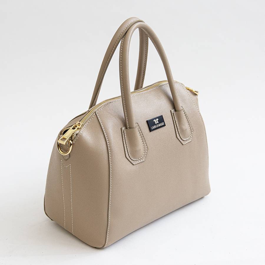 Laura Di Maggio ZAIRA – bauletto in palmellato beige Saldi