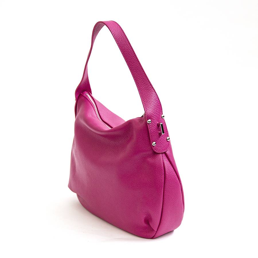 Laura Di Maggio NESSY – Sacca in pelle fuxia Presa