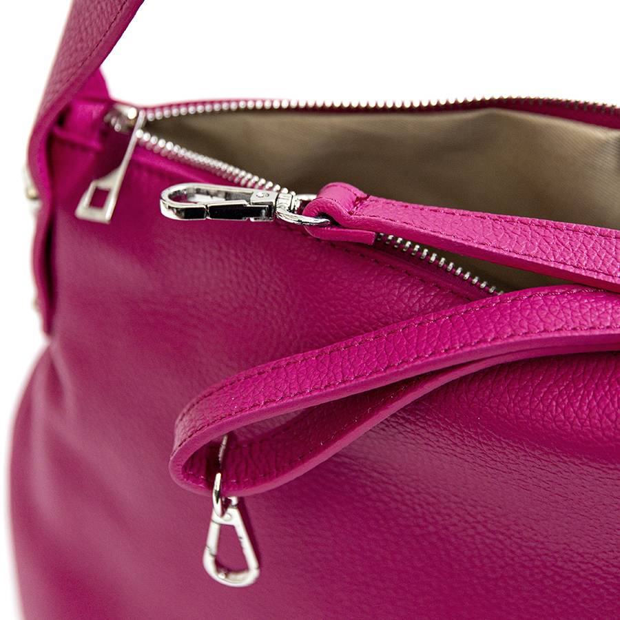 Laura Di Maggio NESSY – Sacca in pelle fuxia Presa