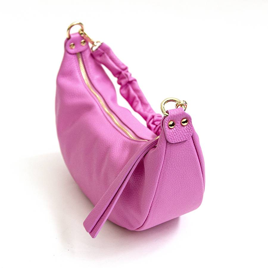 Laura Di Maggio SUSAN – Baguette in pelle rosa Online