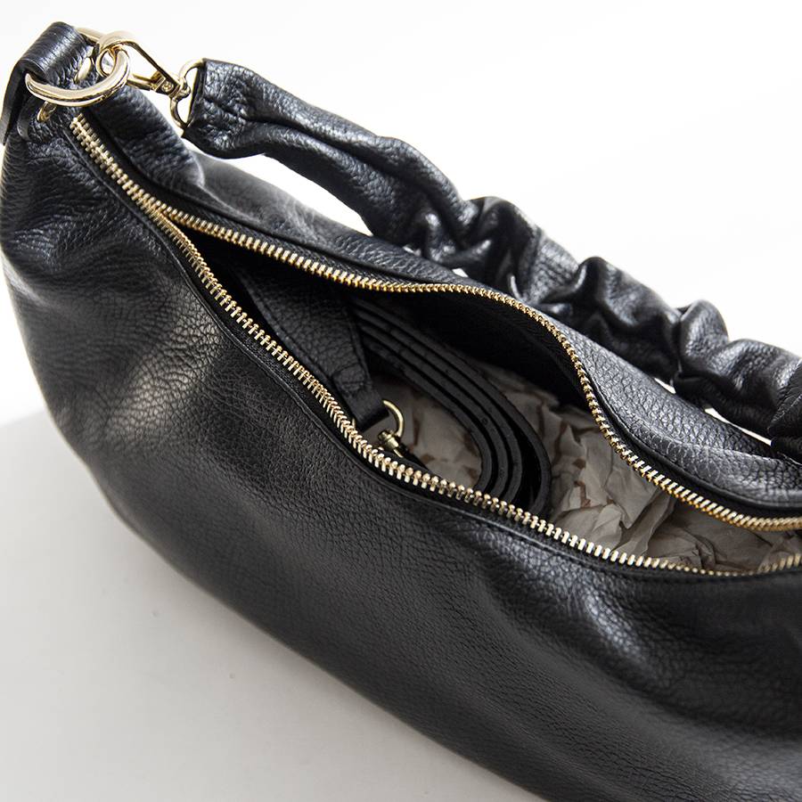 Laura Di Maggio SUSAN – Baguette in pelle nera Outlet