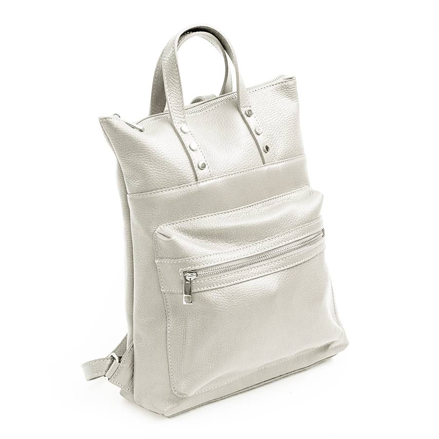Laura Di Maggio YALE – Zaino in pelle latte Moda
