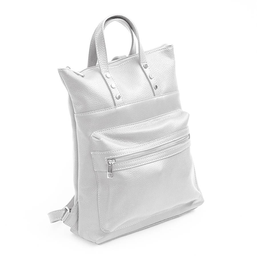 Laura Di Maggio YALE – Zaino in pelle bianco 2025