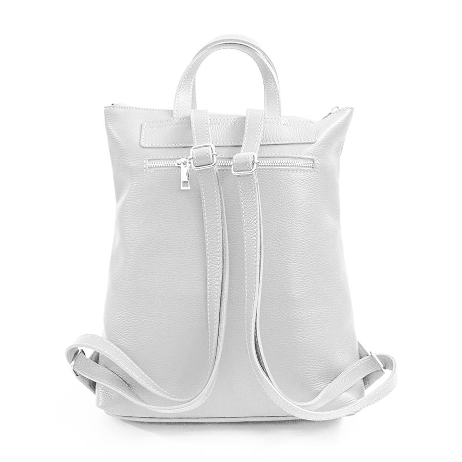 Laura Di Maggio YALE – Zaino in pelle bianco 2025