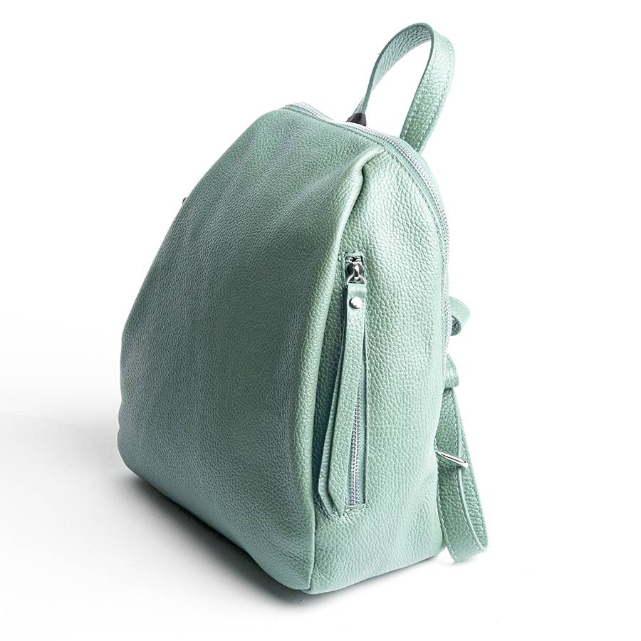 Laura Di Maggio ZIP – zainetto in pelle dollaro tiffany Qualità Garantita