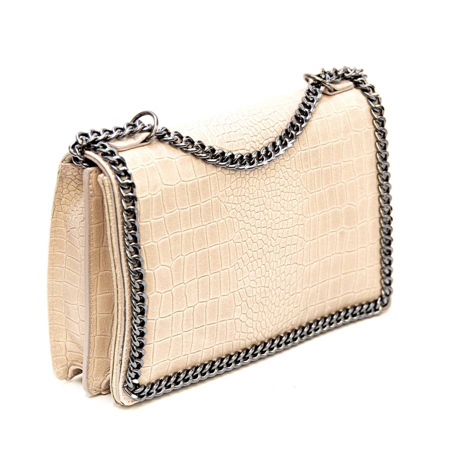 Laura Di Maggio VIENNA- borsa elegante versione cipria Italy