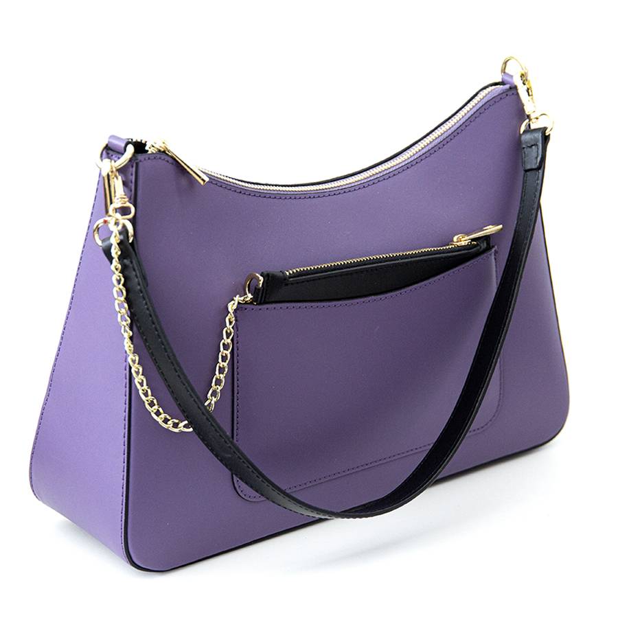 Laura Di Maggio LENA – Borsa a spalla in pelle elegant viola 2025