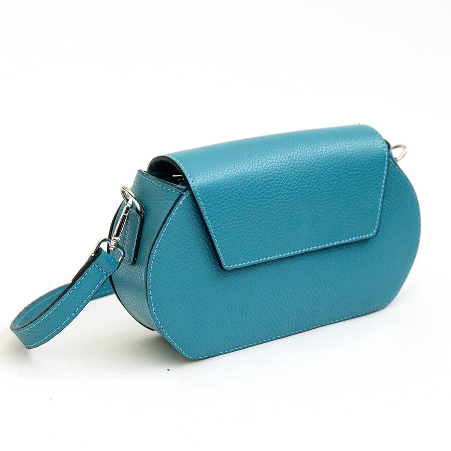 Laura Di Maggio HEDY – Postina con patta in pelle turchese Promozione
