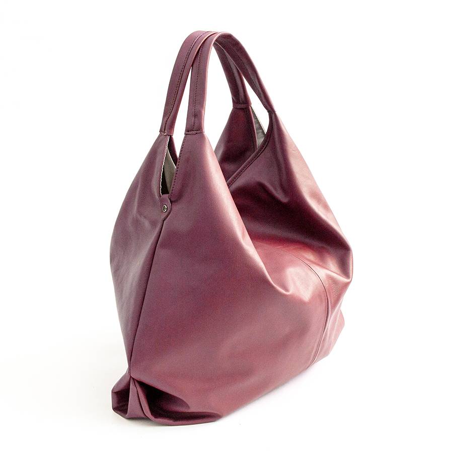 Laura Di Maggio ELSA – Sacca maxi in pelle nappa rosa malva Spedizione Gratuita