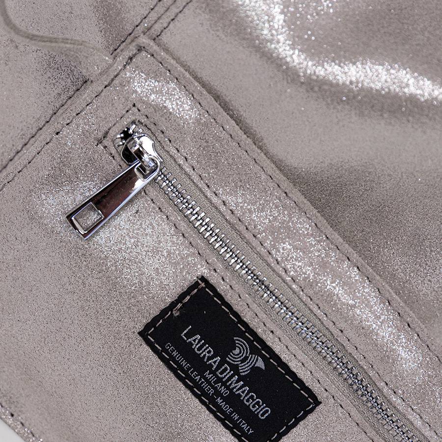 Laura Di Maggio GLIETTER – sacca in pelle glitter rosa Promozione Limitata