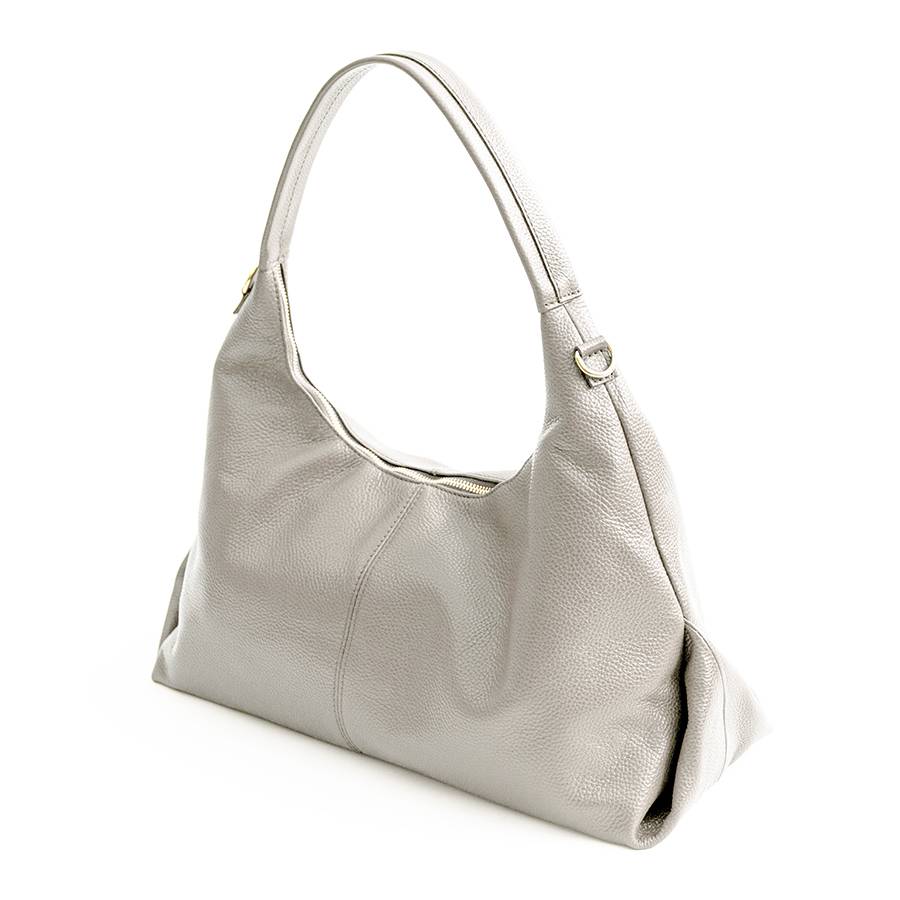 Laura Di Maggio VANESSA – Maxi sacca in pelle latte Sottocosto