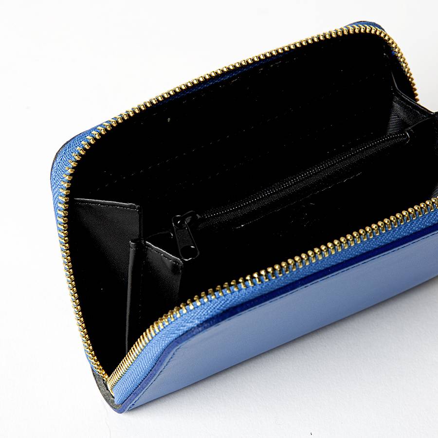 Laura Di Maggio ELEGANT MINI – portafoglio in pelle elegant blu 2025