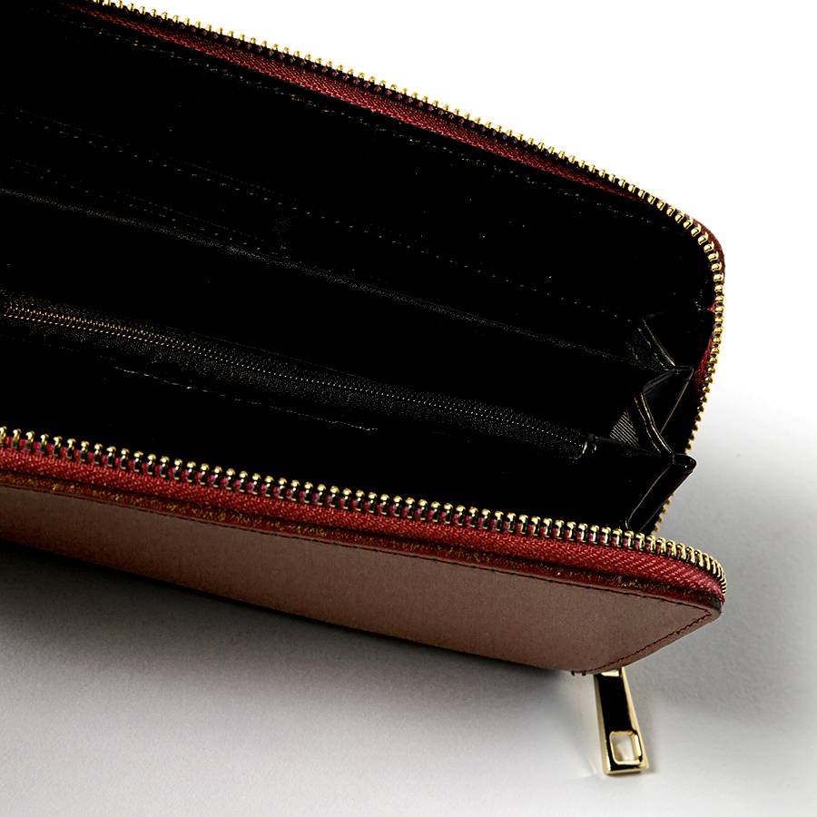 Laura Di Maggio ELEGANT – portafoglio in pelle elegant rosso Qualità