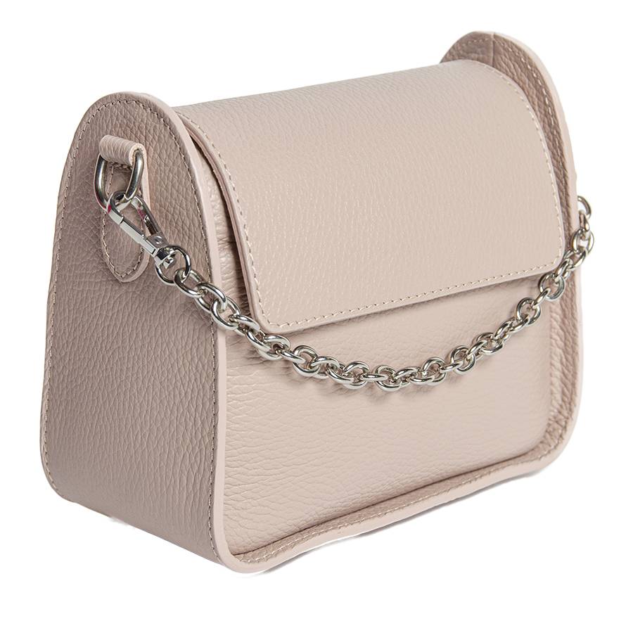 Laura Di Maggio SUZY – borsa a spalla in pelle dollaro rosa cipra Economico