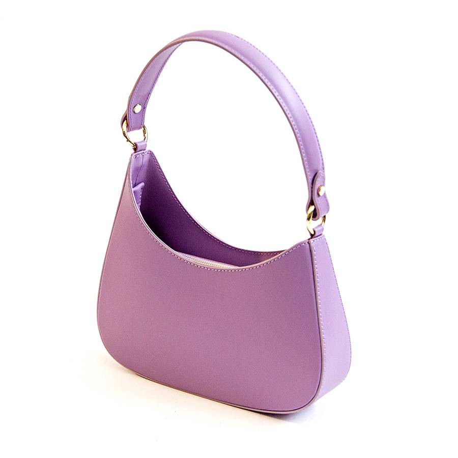 Laura Di Maggio EDI – borsa Hobo in pelle elegant malva Negozi Online